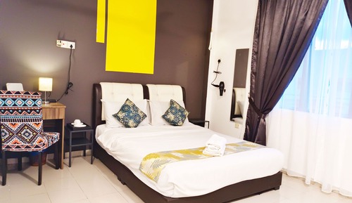 Habitación Deluxe doble, vistas a la ciudad