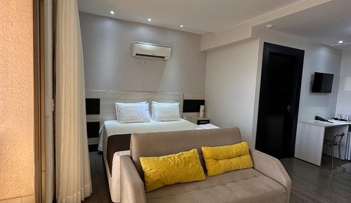 Habitación familiar, vistas al jardín