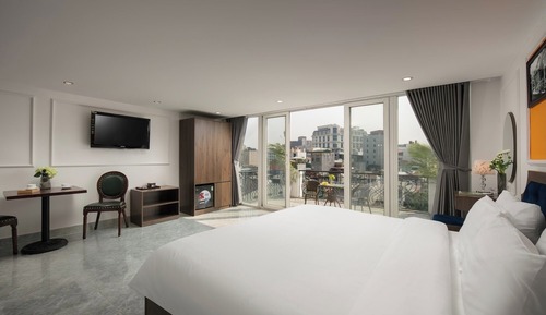 Suite presidencial, vistas a la ciudad