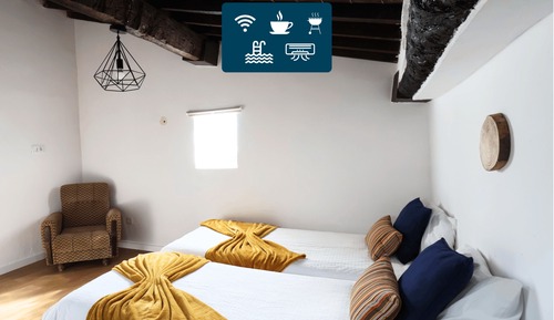 Habitación superior con 2 camas individuales