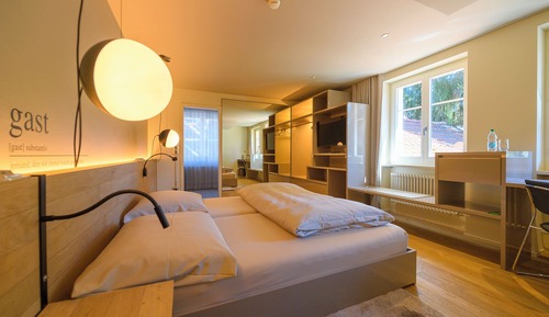 Habitación doble superior, vistas al jardín