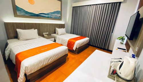 Habitación Deluxe con 2 camas individuales, no fumadores