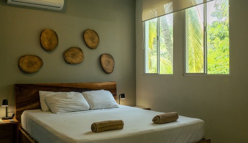 Habitación familiar, varias camas