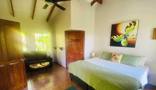 Bungalow Confort, balcón, vistas parciales al mar