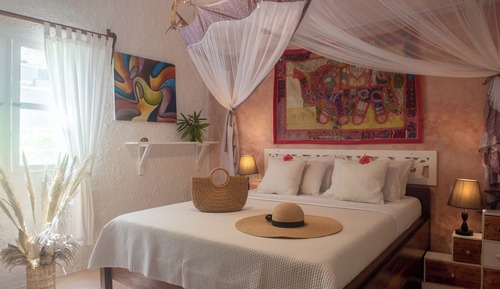 Habitación doble, vistas al jardín