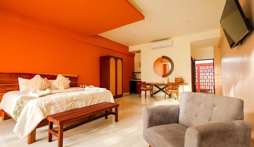Habitación Deluxe doble, 1 habitación, vistas a la playa