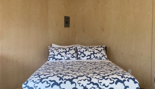 Cabaña, 1 cama de matrimonio, vistas al río