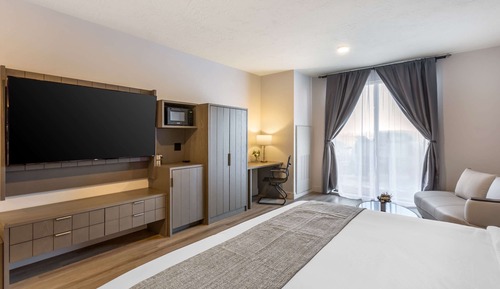 Habitación, 1 cama de matrimonio grande, accesible para personas con discapacidad, no fumadores
