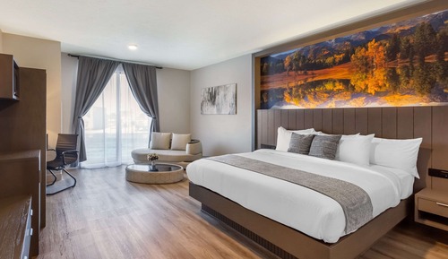 Habitación, 1 cama de matrimonio grande, accesible para personas con discapacidad, no fumadores