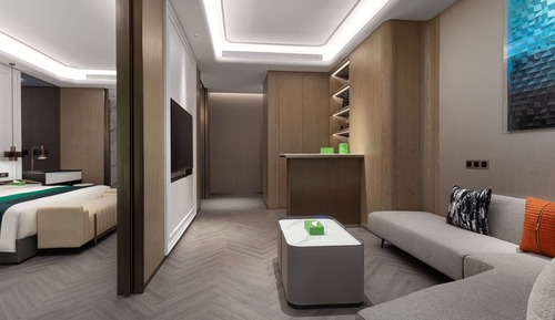 Suite, 1 cama de matrimonio grande con sofá cama, no fumadores