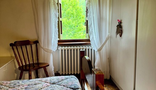 Habitación básica con 1 cama doble o 2 individuales, vistas a la montaña