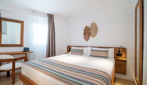 Habitación básica doble, vistas al jardín