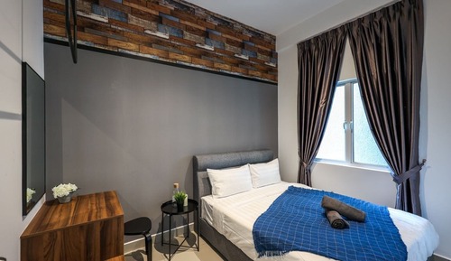 Habitación Deluxe con 1 cama doble o 2 individuales, vistas a la ciudad