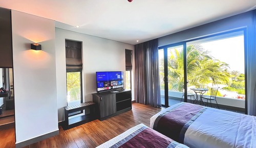 Azure Sand Retreat 2 Double Beds Ocean View