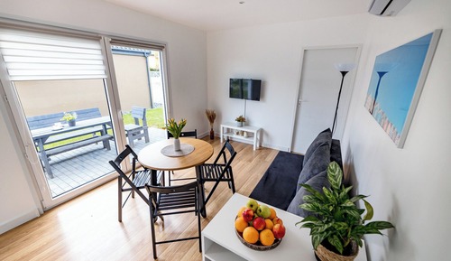 Bungalow económico, vistas al jardín