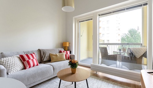 Apartamento estándar, 1 cama de matrimonio con sofá cama, no fumadores, cocina