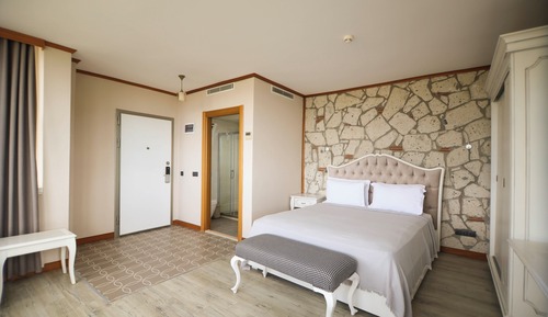 Habitación tradicional, vistas al mar