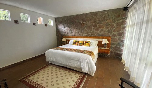 Bungalow, vistas al jardín