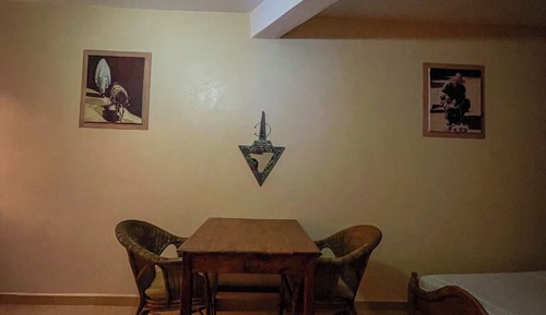 Habitación triple, balcón, vistas a la montaña