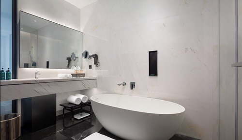 Habitación estándar, 1 cama de matrimonio grande, vistas a la ciudad