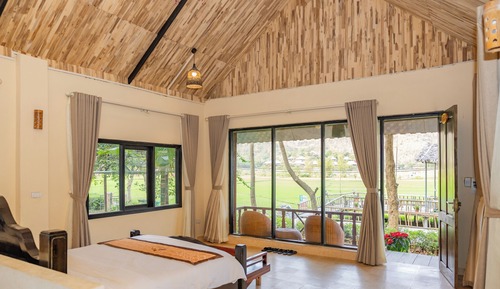 Bungalow tradicional, vistas al valle