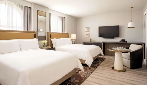 Fairmont, Habitación, 2 camas de matrimonio, vistas a la ciudad
