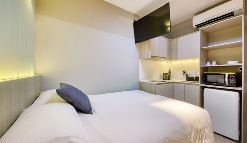 Estudio Deluxe, 1 cama de matrimonio, sin ventanas