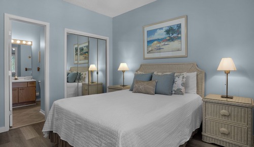 Apartamento, varias camas, balcón, vistas parciales al mar (Palms B5)