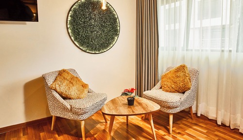 Suite estudio junior, 1 cama de matrimonio grande