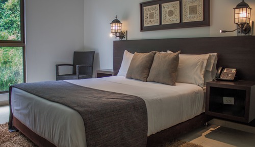 Habitación estándar doble, 1 cama doble, baño privado