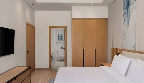 Habitación junior, 1 cama de matrimonio grande con sofá cama, no fumadores