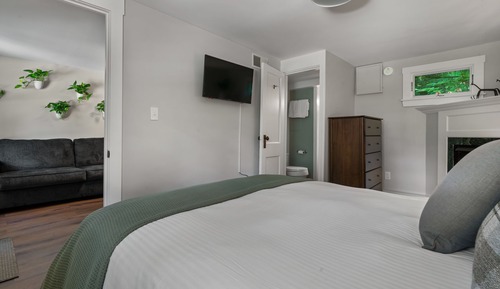 Habitación ejecutiva, 1 cama de matrimonio con sofá cama, no fumadores, cocina básica