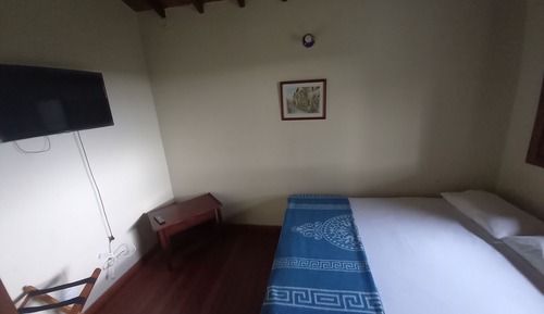 Habitación familiar, vistas al patio