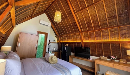 Habitación Deluxe doble, balcón, vistas al jardín