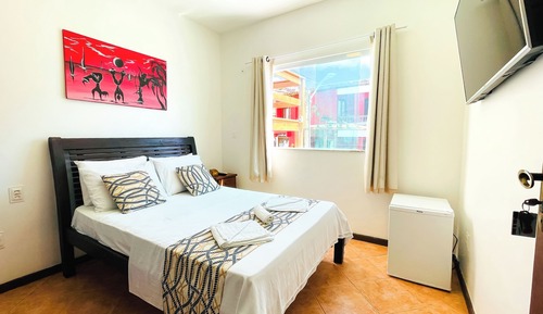 Habitación estándar doble, vistas parciales al mar