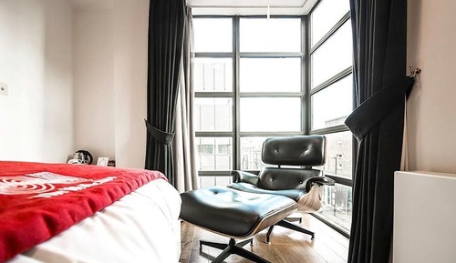 Habitación de lujo con 2 camas individuales, baño privado, vistas a la ciudad (Executive Twin Room)