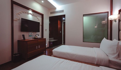 Habitación superior con 2 camas individuales, 2 camas individuales, fumadores