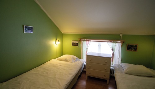 Habitación básica doble, vistas al jardín