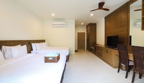 Habitación cuádruple Deluxe