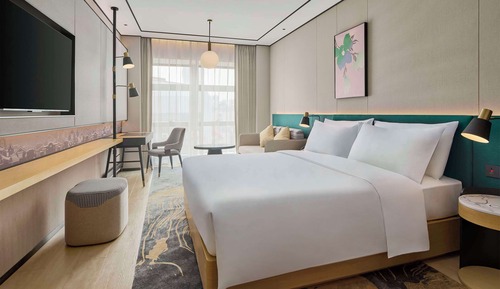 Habitación, 1 cama de matrimonio grande, accesible para personas con discapacidad