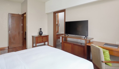 Habitación estándar, 2 camas de matrimonio, accesible para personas con discapacidad