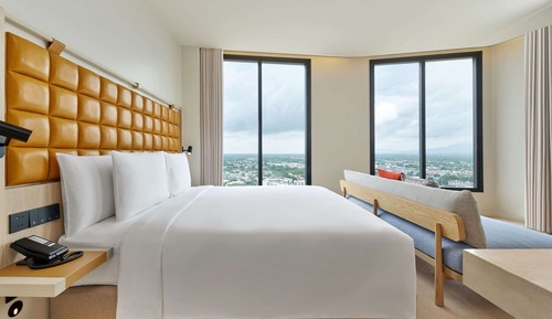 Estudio, 1 cama de matrimonio grande
