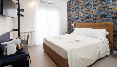 Habitación superior, vistas a la playa