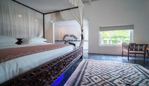 Suite de lujo, vistas al jardín