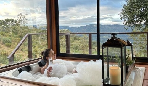 Chalet romántico, 1 cama de matrimonio grande, no fumadores