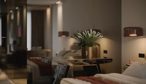 Habitación cuádruple Deluxe