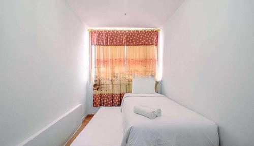 Apartamento familiar, 2 habitaciones, balcón, vistas a la ciudad