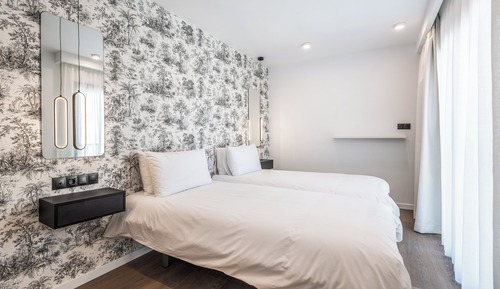 Habitación Deluxe con 2 camas individuales, no fumadores