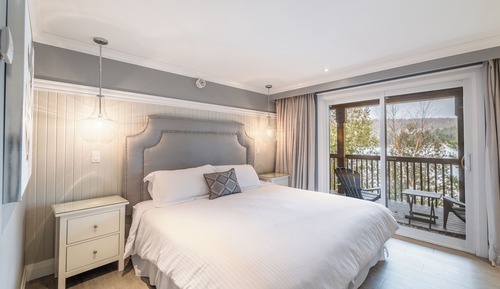 Habitación clásica, 1 cama de matrimonio grande, balcón, vistas al lago