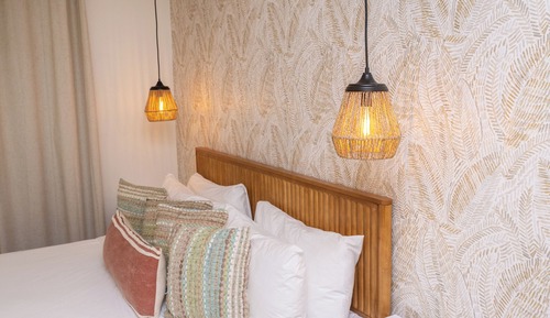 Habitación de lujo, 1 cama de matrimonio grande, ducha adaptada, cocina básica